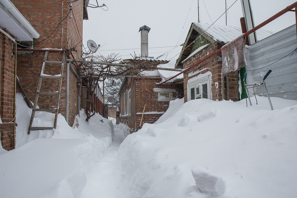 Снегопад в Ростове-на-Дону © Татьяна Гладченко, 2014