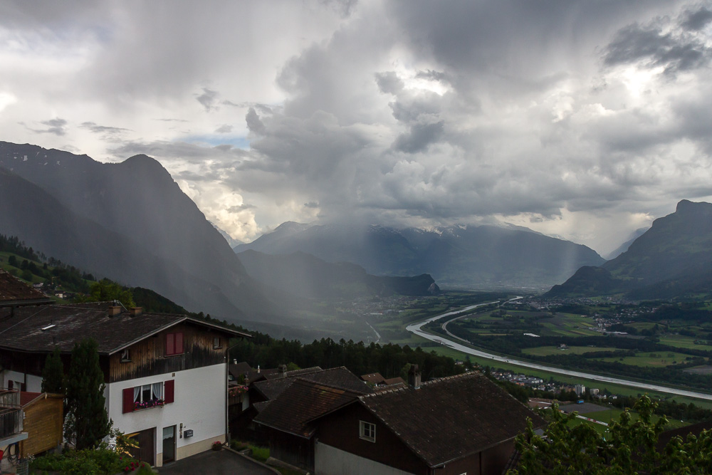 Вид из Тризенберга (Triesenberg, Liechtenstein) © Татьяна Гладченко, 2016