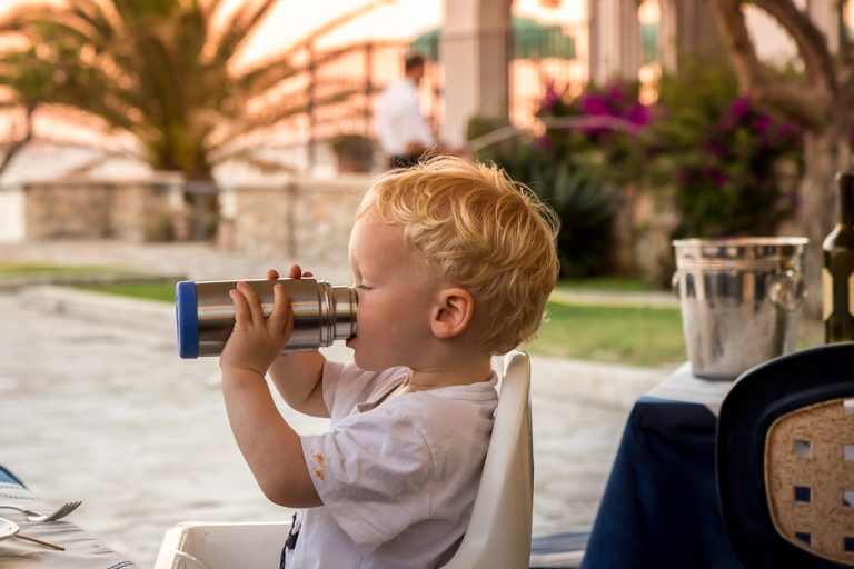 Drinking boy © Tatiana Gladchenko