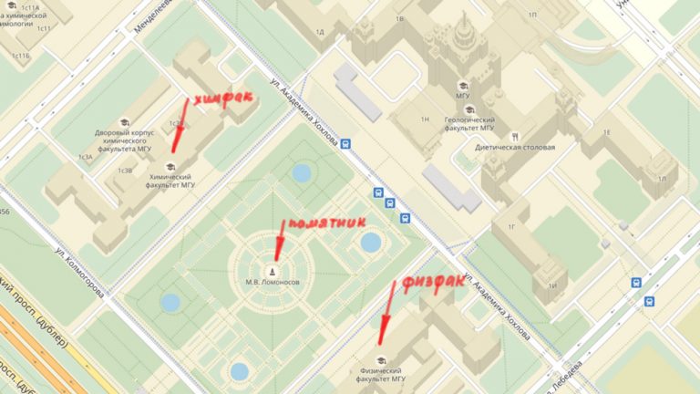 MSU map